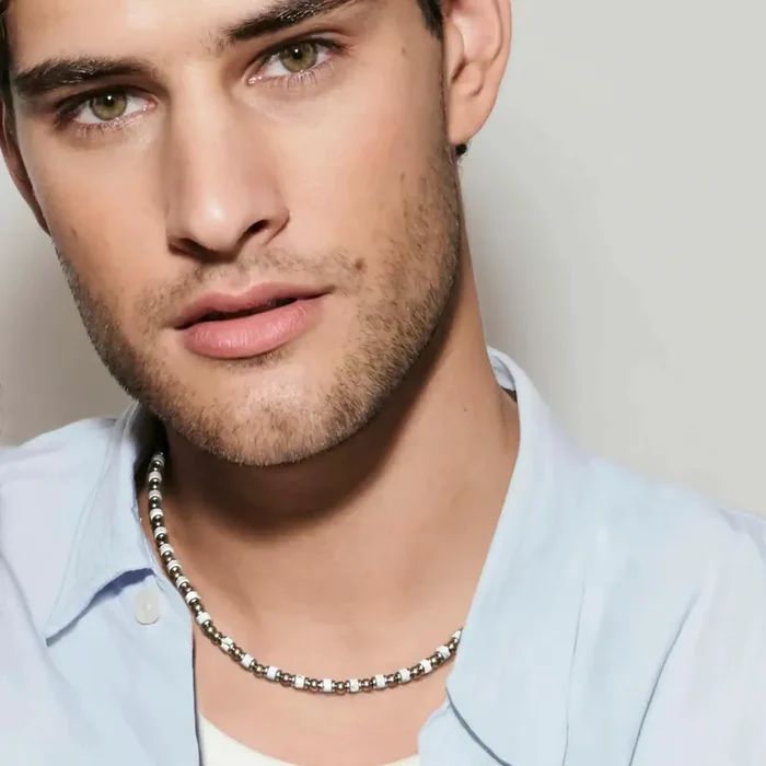 Nomination-Instinct-Style-Sea-Ed-Necklace-with-Coloured-Stones-Stainless-Steel-3